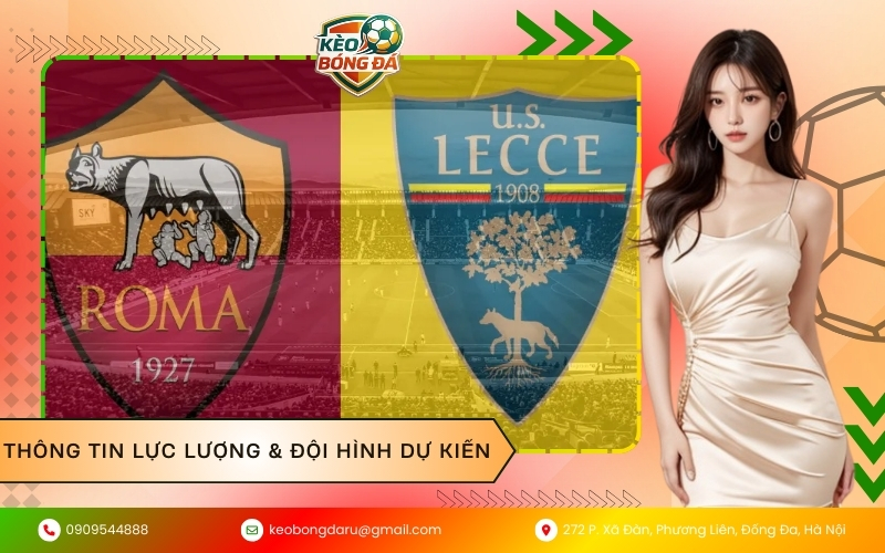 Thông tin lực lượng & Đội hình dự kiến