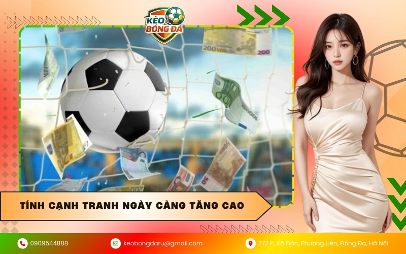 Tính cạnh tranh ngày càng tăng cao