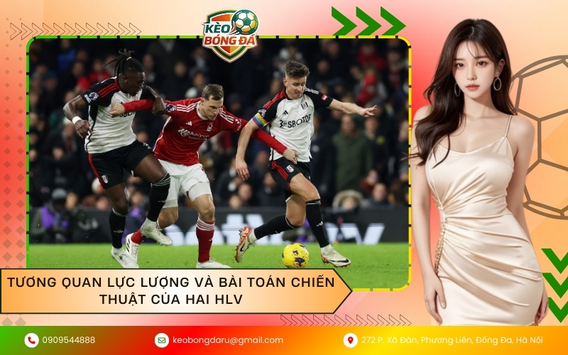 Tương quan lực lượng và bài toán chiến thuật của hai HLV